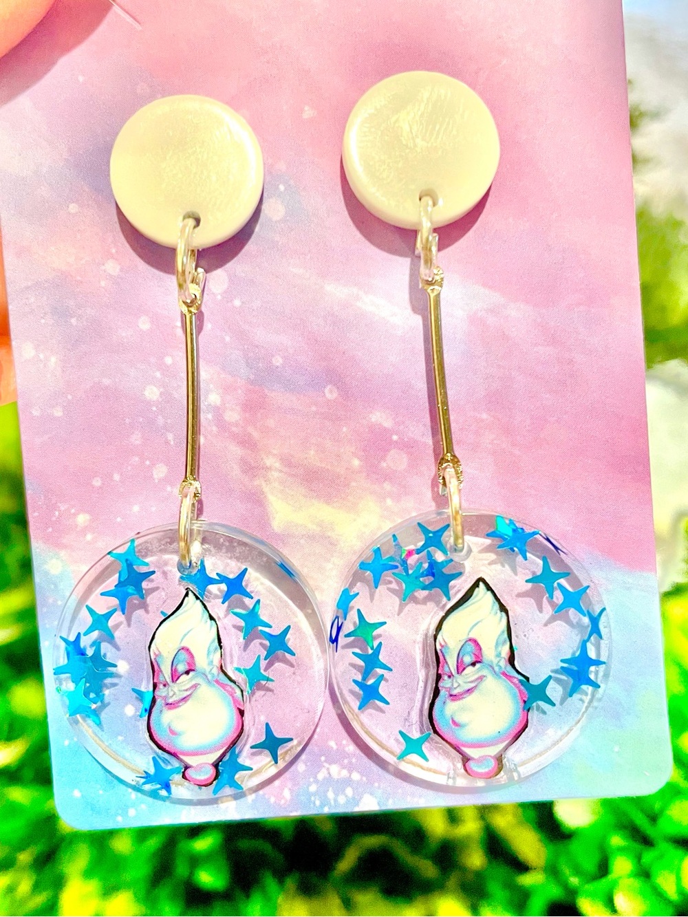 Ursula Acrylic Dangle Earrings